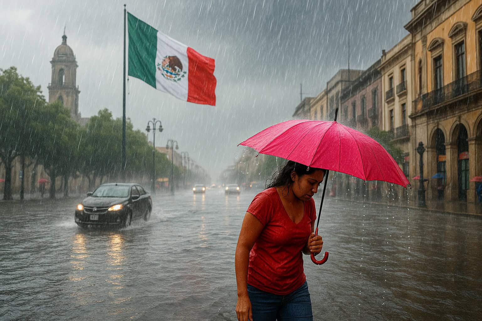 El clima en México intensas lluvias por huracán Flossie - El clima en Chihuahua: así amaneció el último día de junio